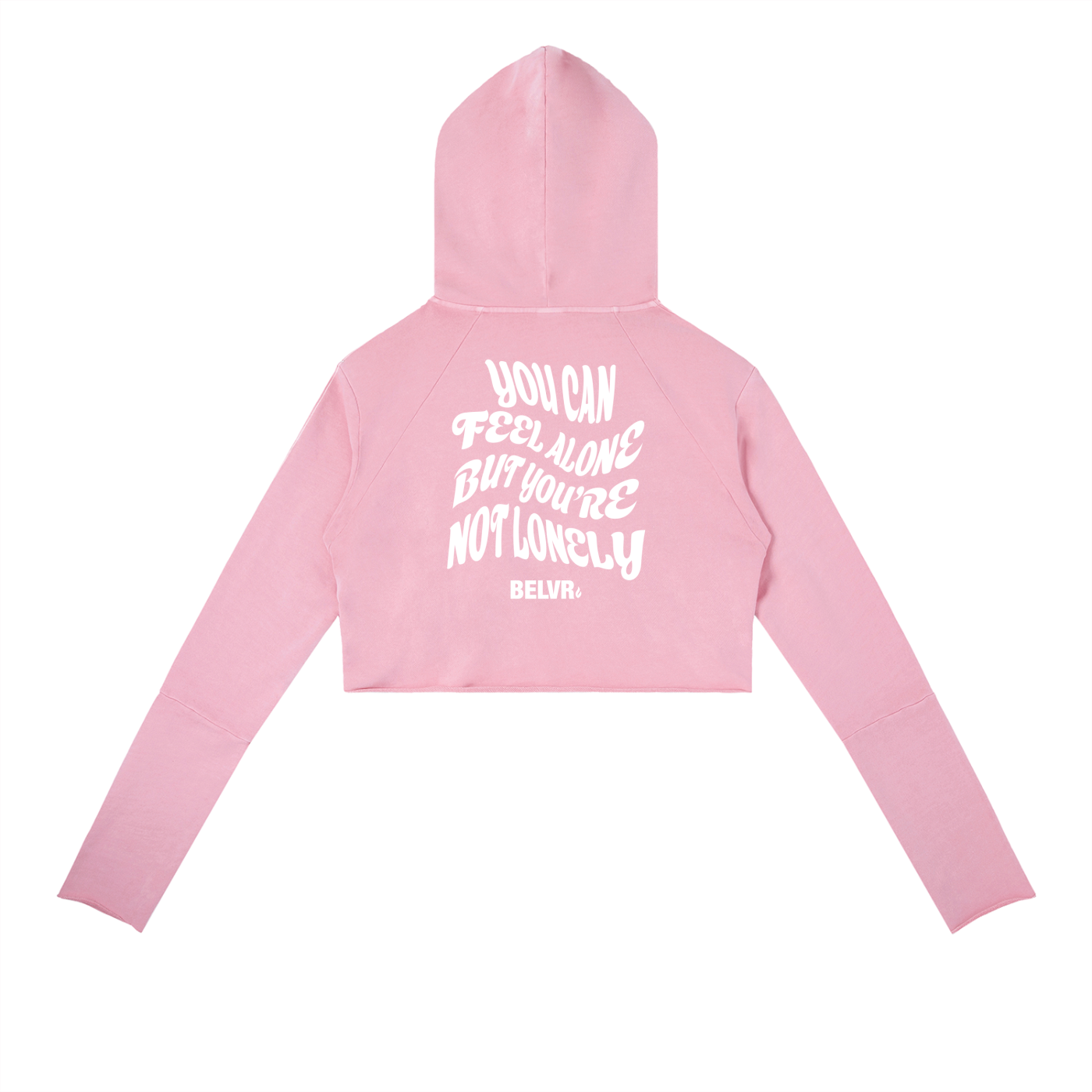 Vintage Washed Raw Edge Hoodie